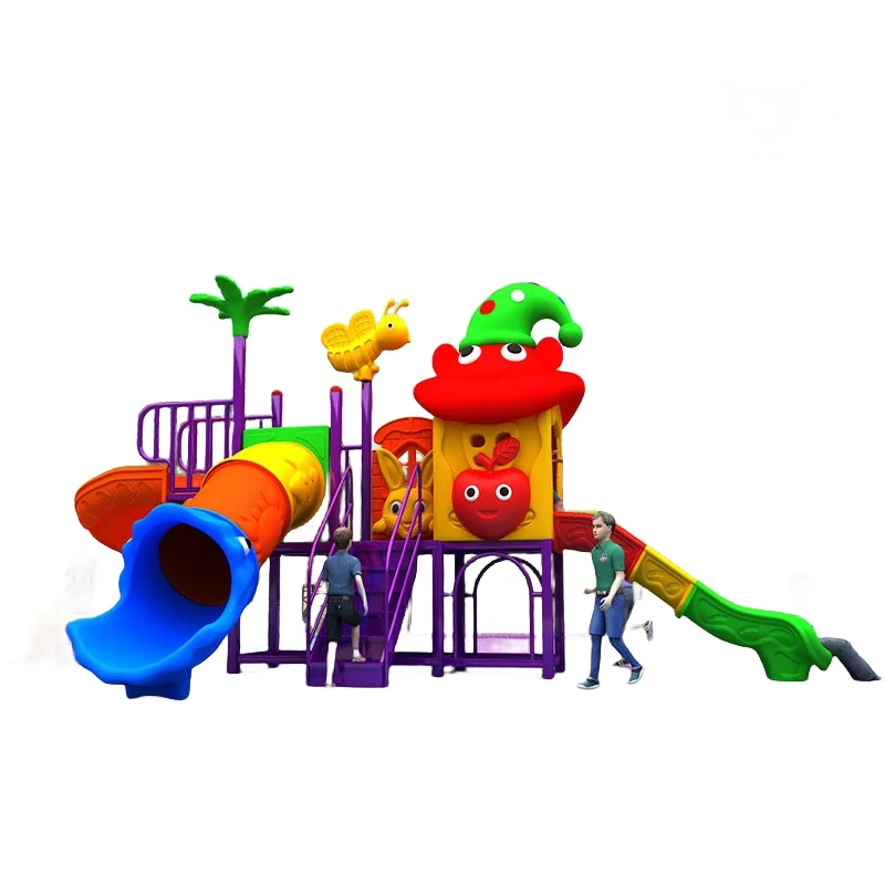 صنع في الصين حار بيع البلاستيك السلامة في الهواء الطلق ملعب الشريحة للبيع2026 #1