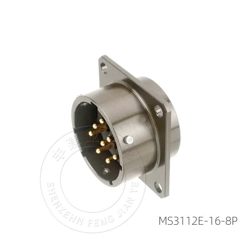 1-5PCS MS3116F16-8S MS3112E16-8P MS3112E16-8S Conector de plugue de aviação MS3116F16-8P