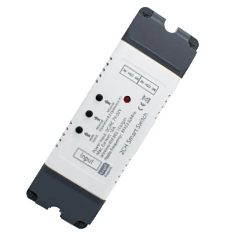 DT51 Tuya Smart WiFi Linear Actuator Motor Controller 2CH Pulse Module Relay AC DC 12-32V for Home Automation