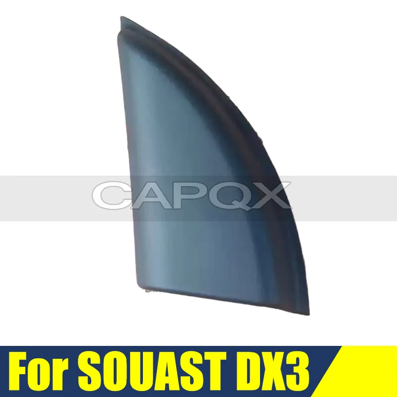Car Interior Front Door Triangle Plate Trim Cap For SOUAST DX3 Window Garnish Cover Panel