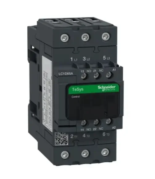 LC1D65A LC1D65AM7 LC1D65AM7C TeSys D contactor  3P(3 NO)  AC-3 - = 440 V 65 A - 220 V AC 50/60 Hz coil