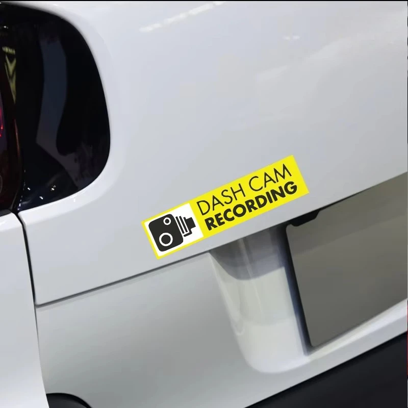 JDM Style Warning Sticker Static Cling Windshield Decal No Glue No Residue Removable Car Window Interior 1Pc