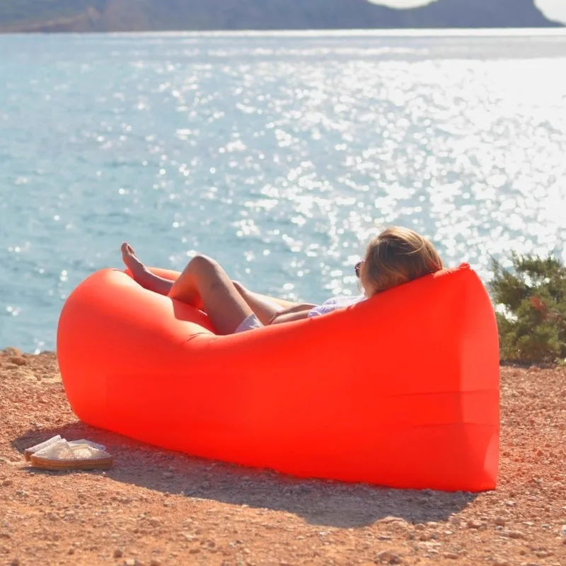 

LoveLife Genuine High-end Portable Inflatable Sofa Bed Outdoor Lazy Pocket Air Single Sleeping Bag Lunch Break