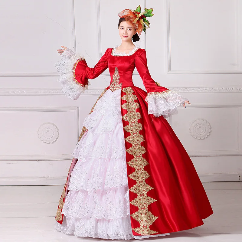 Robe De princesse De cour européenne, modèle De spectacle sur scène, thème De photographie, robe De soirée pour adultes