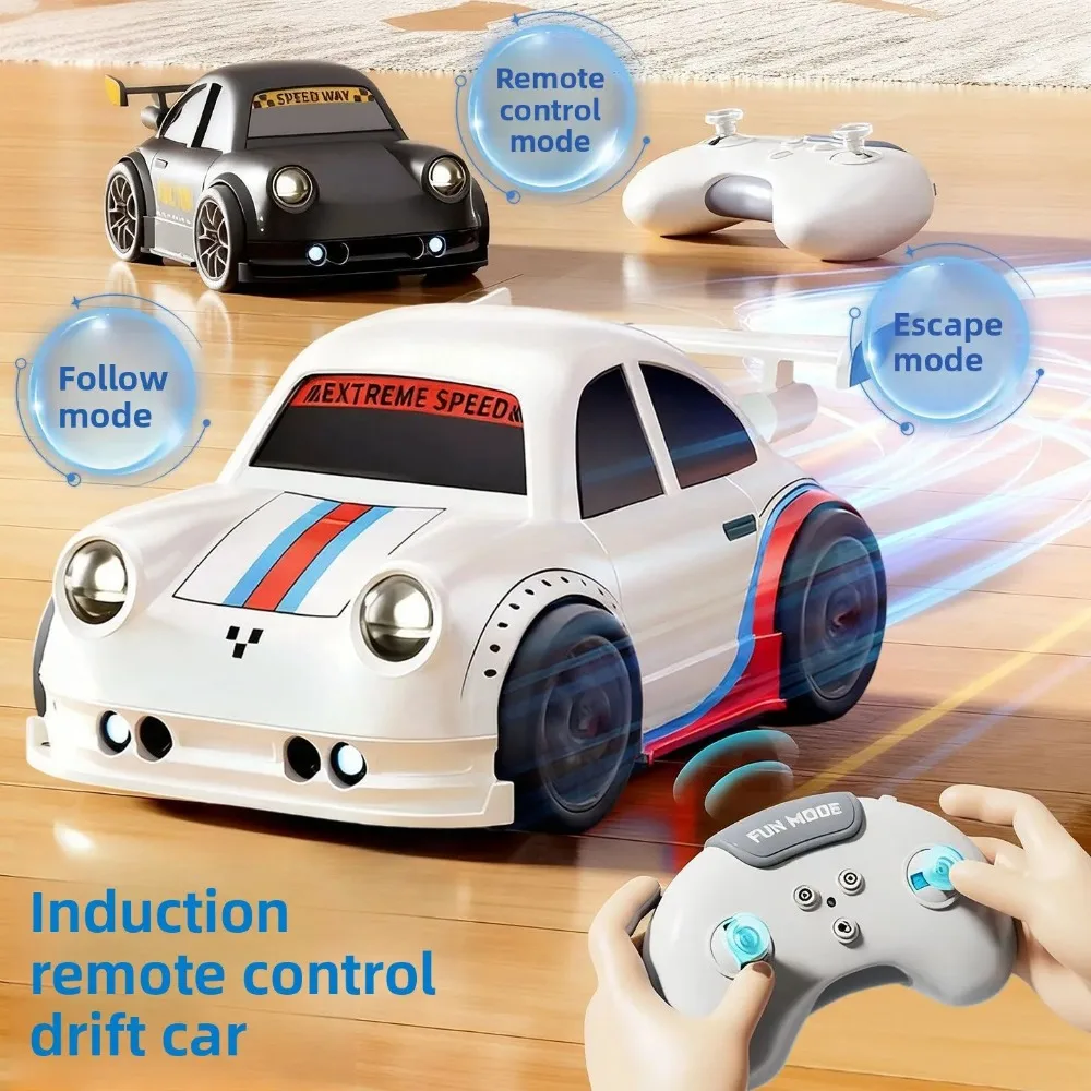 Gesture Sensing RC Drift Car 4WD Remote Control Vehicle with Wireless ConnectionDrop Resistant Multi-Mode Birthday Gift for Kids