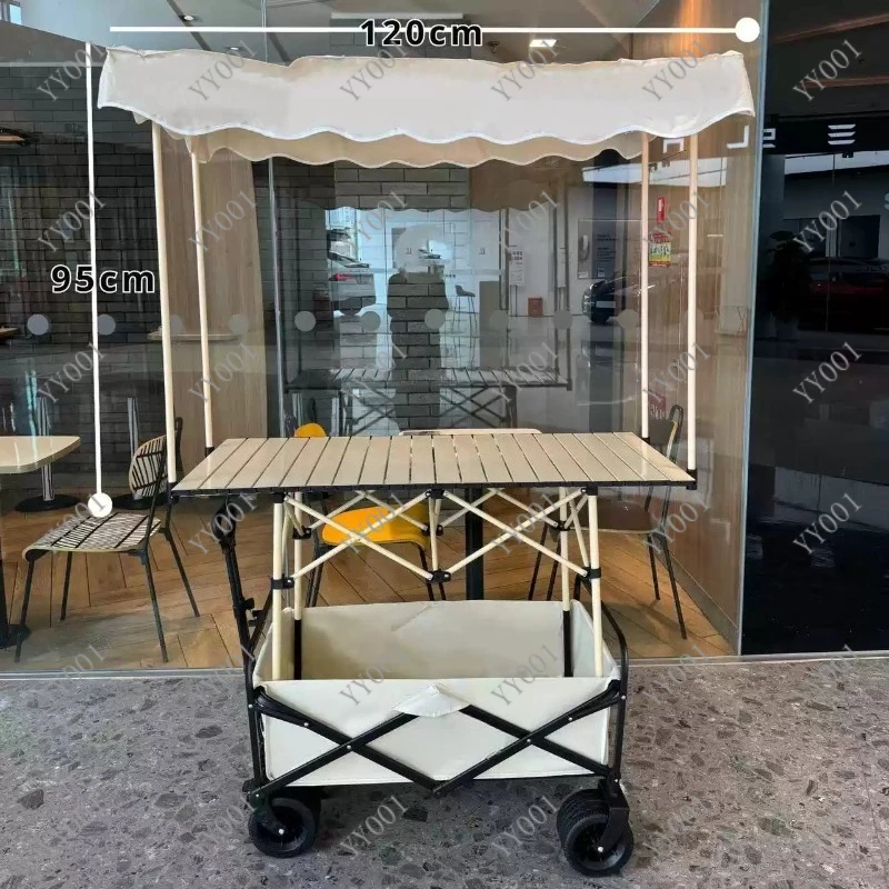 

Stall trolley awning folding camper night market stall can lift table special stall truck