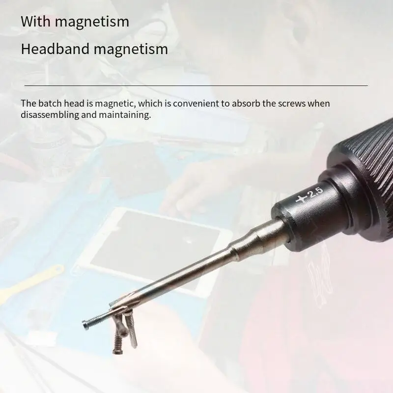 

SMALL STEEL CANNON Screwdriver T1/T2 Hex & Cross 1.2 Bits Essential for Phone Technicians iPhone 15 Pro & Samsung Galaxy Repair