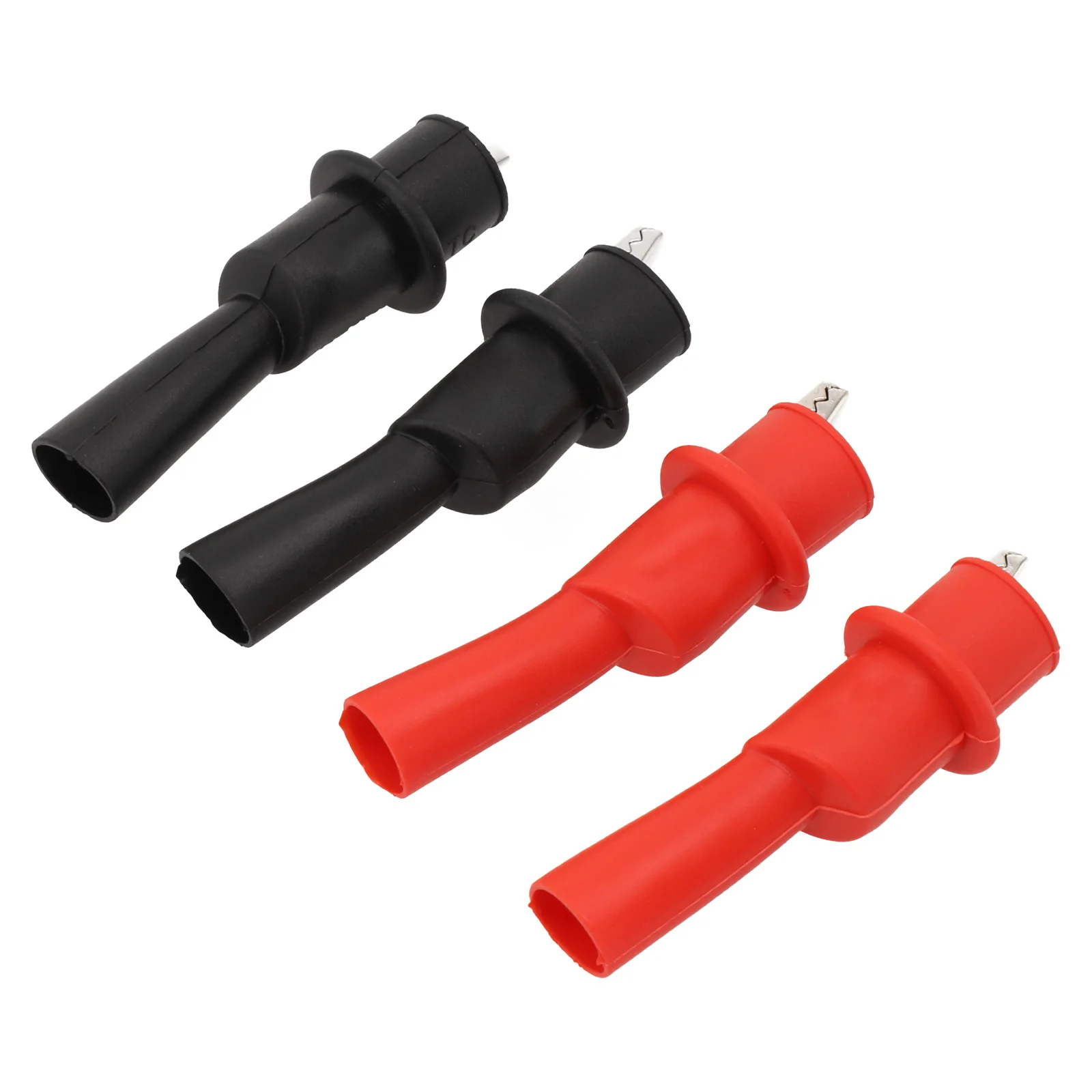 Circuit Tester Metal Crocodile Clip Multimeter Circuit Range Rubber Insulation Suitable Test Comfortable To Hold