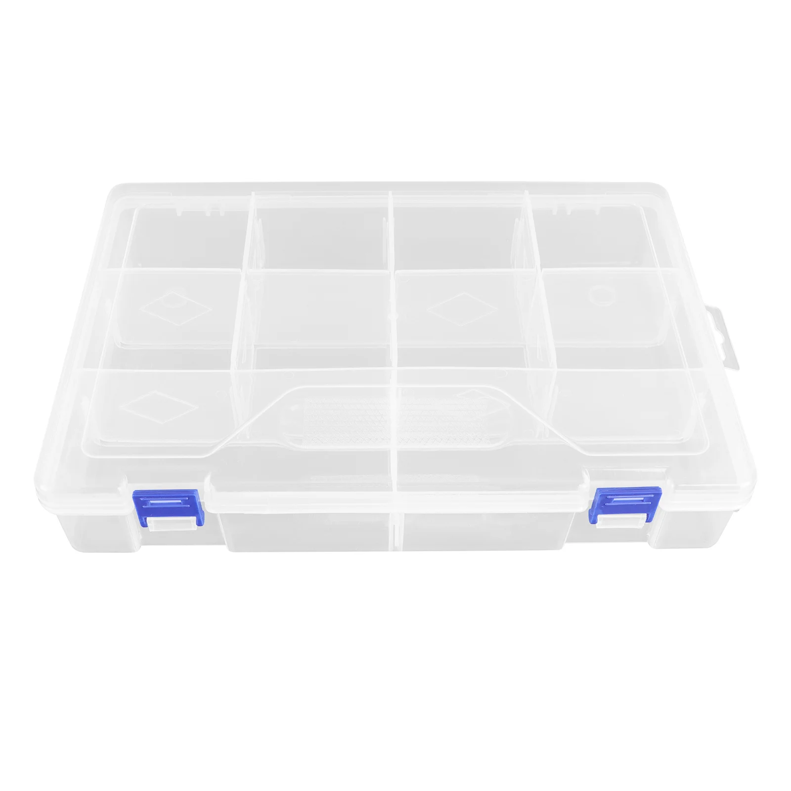 

1 pc Compartment Transparent Pvc Multi-Purpose Storage Box Tool Storage Box Heavy Duty Parts Organizer Multi-Function Hardwares