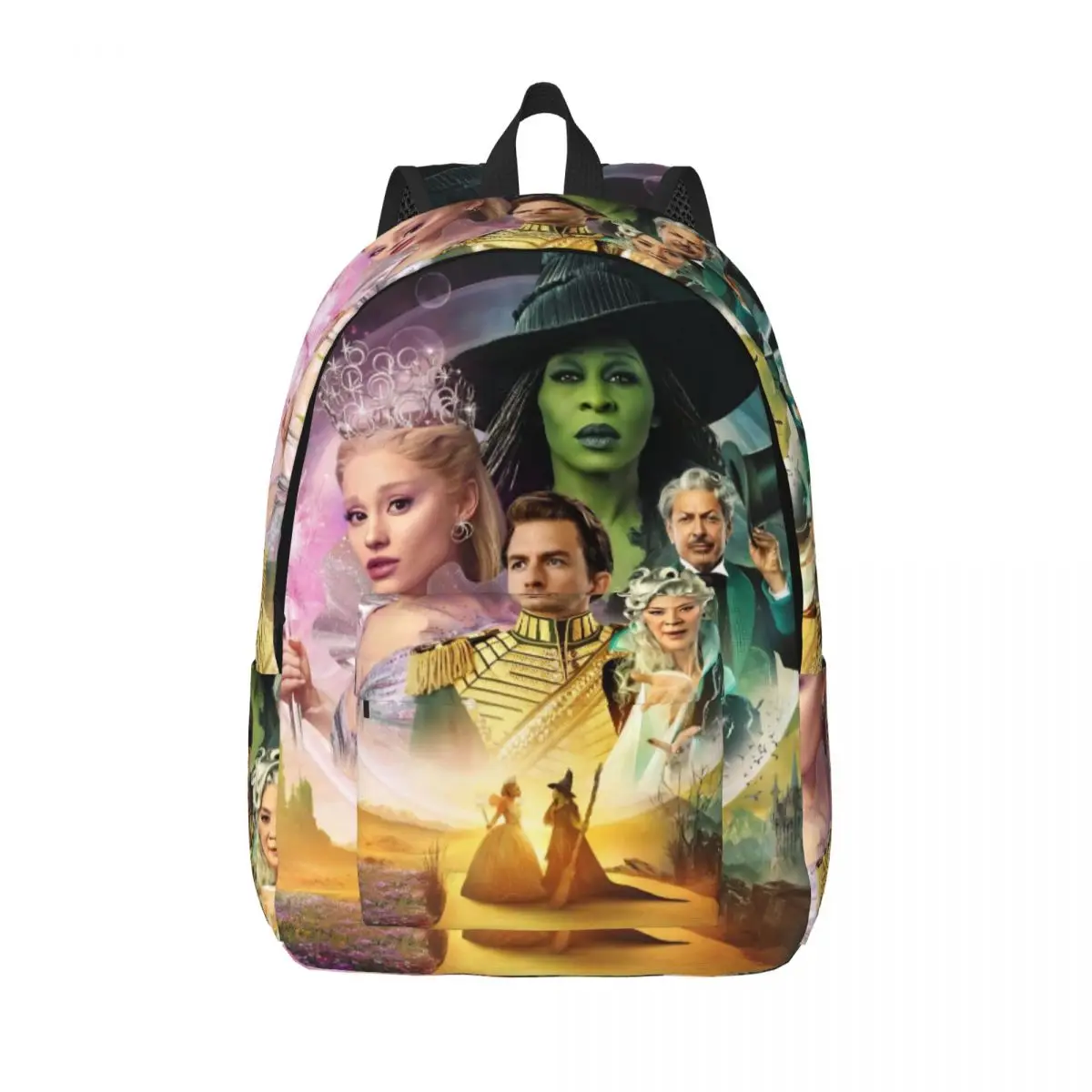 

Wicked For Good Рюкзак для учащихся начальной средней школы Glinda Elphaba Bookbag Мужчины Женщины Рюкзак Легкий вес
