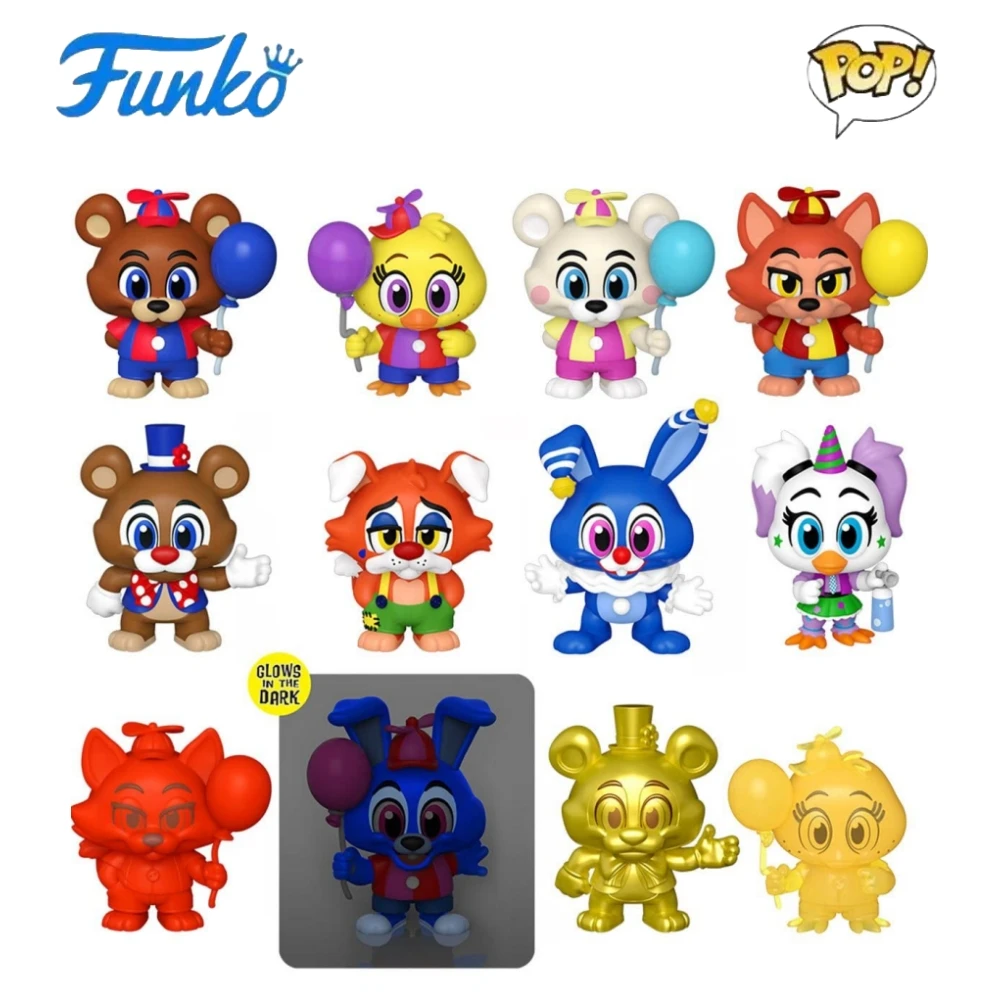 Funko Five Nights at Freddy's Balloon Circus Mystery Minis figura caja ciega edición limitada figura de vinilo coleccionar modelo juguete para regalo