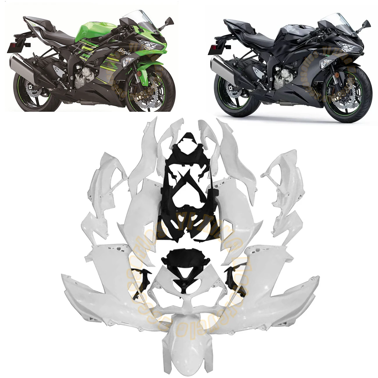 

Новый комплект обтекателей для мотоцикла ABS для Kawasaki ninja ZX-6R 636 ZX 6R 2019 2020 2021 2022 19 20 21 обтекатель кузова
