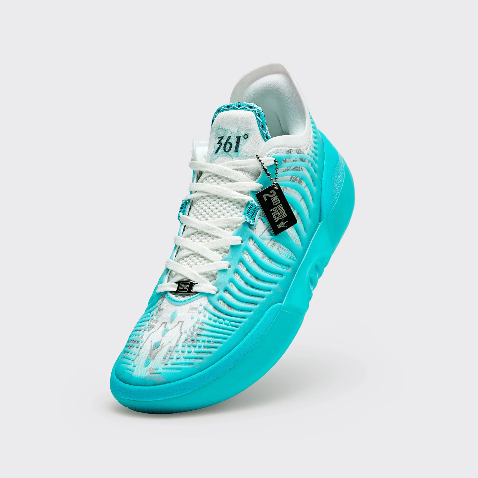 361 Degrees Joker 2 GT Jokic Neue Herren-Basketballschuhe, trendige, langlebige, atmungsaktive, stoßdämpfende Turnschuhe 672611101F – Detail 14