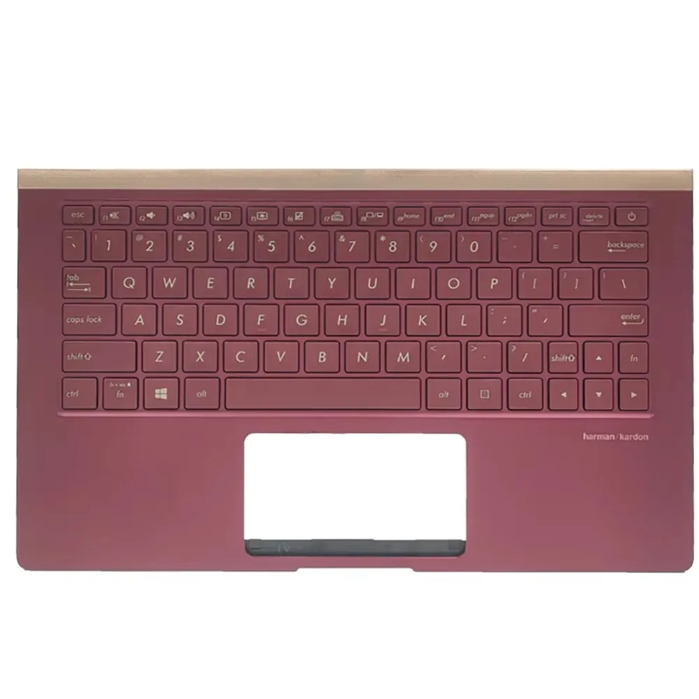 Keyboard For Asus ZenBook UX333 UX333F UX333FA-AB77 UX333FAC-XS77 UX333FN U3300F UF3300F With  C Cover Blue Red English