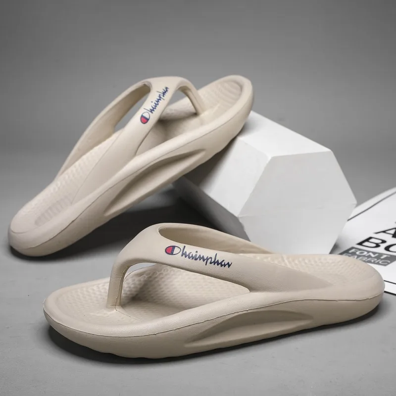 

Minimalist Style Flip Flops Daily Slippers, Skin-friendly Soft , Anti-slip Durable Casual Sandals For Men Women All Season Use