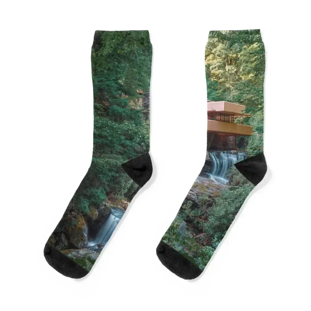 

Fallingwater Socks new in's floor Lots Non-slip Boy Child Socks Women's set hiphop winter Designer Man Socks Women's