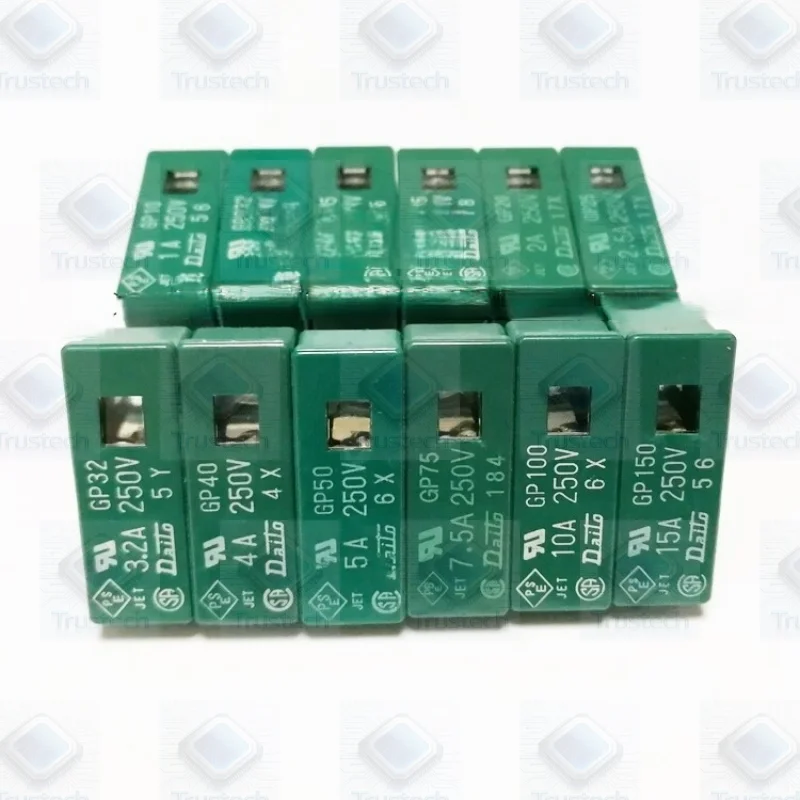 Original  5pcs  DAITO fuse MP032  05  063  10  16  20  32  50  63 MP75 7.5A 125V