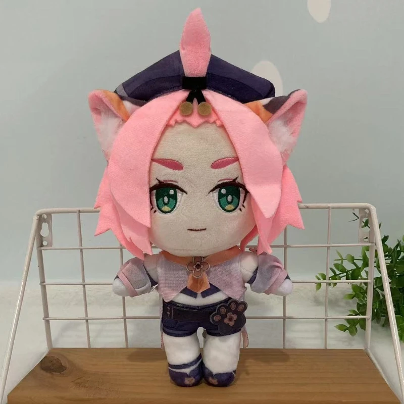 

Game Genshin Impact Plush Toy Diona Fatui Doctor Furina Scaramouche Wriothesley Stuffed Dolls Cosplay Plushie Pillow Xmas Gift