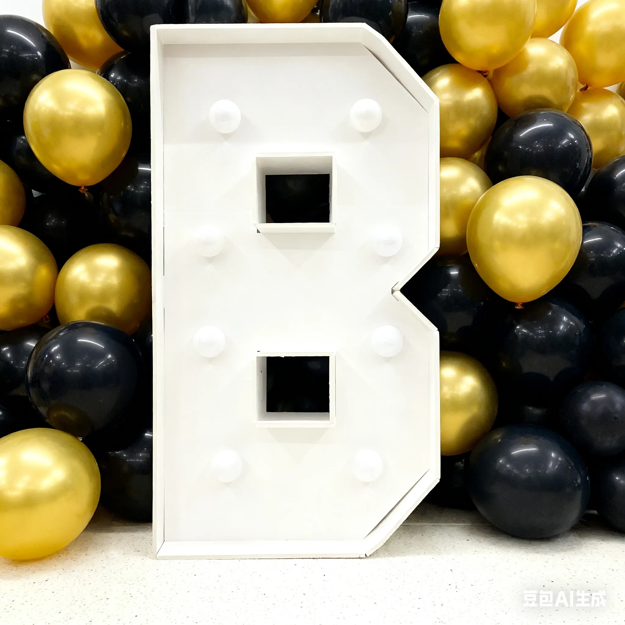 91,5 cm verlichte marquee letters, grote mozaïek marquee verlichting voor feestdecoratie, bruiloften, verjaardagen en jubilea.