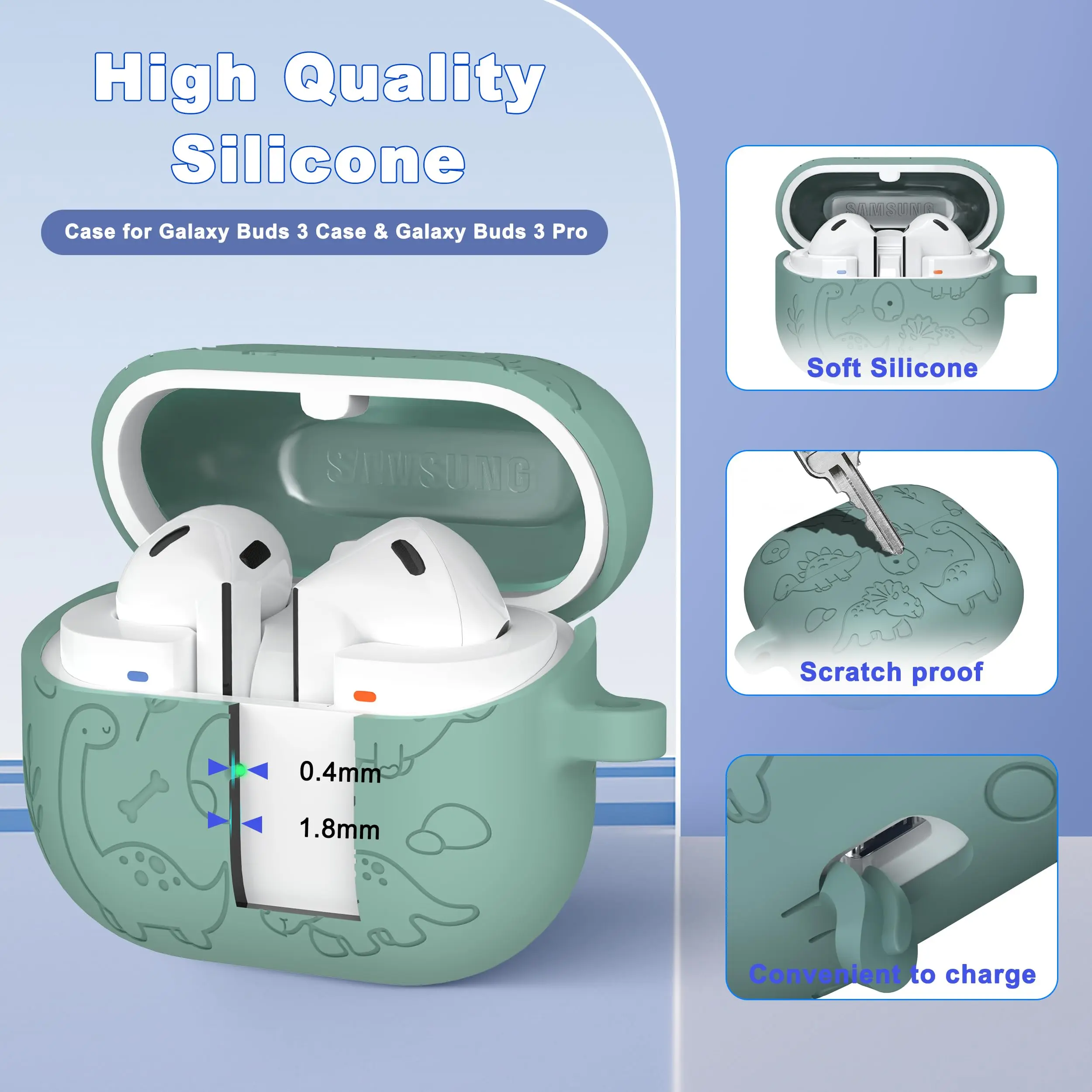 Nowe etui na Samsung Galaxy Buds 3 Case 2024 Creative Cartoon Design Miękkie silikonowe etui ochronne na Samsung Galaxy Buds 3 Pro