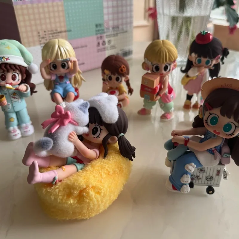 새로운 Milay V3 Daily Times 시리즈 블라인드 박스 트렌디 Toyskawaii 입상 Milay 장식 모델 미스터리 박스 장난감 생일 소녀 선물