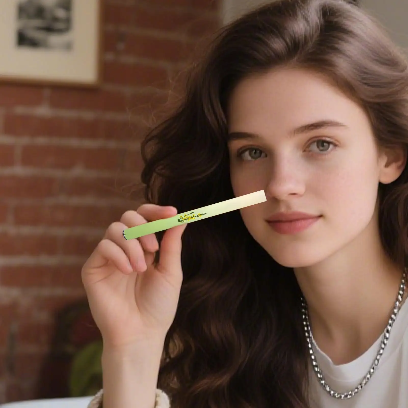 Essential Oil Diffuser Pen for Clear Breathing & Energy - Portable Aromatherapy Pen for Travel, Work, Yoga, Meditation, Spa