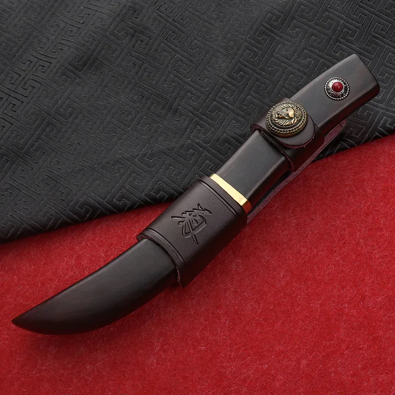 Damascus Steel Folding Pocket Knife 4