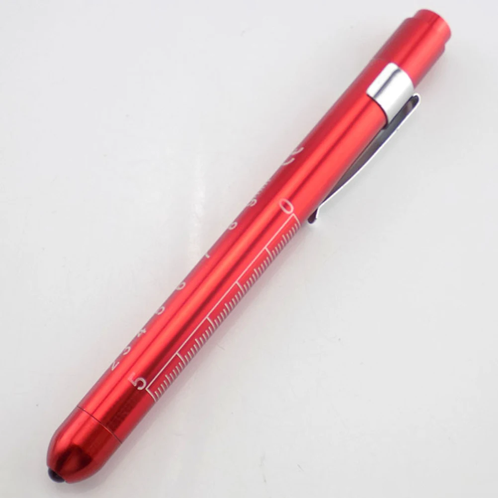 

2pcs Led Pen Light Small Size Oral Exam Light For Nurse Medical Pupil Inspection Stainless Steel Body No Included