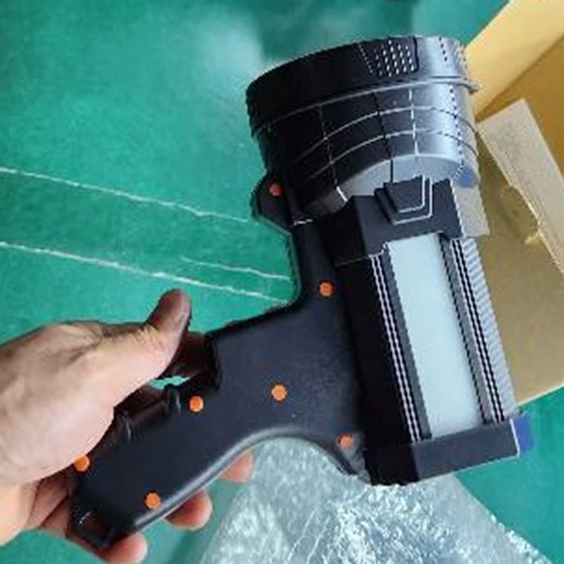 Перезаряжаемый прожектор, супер яркий прожектор, 9600 мАч, долговечный фонарик-прожектор