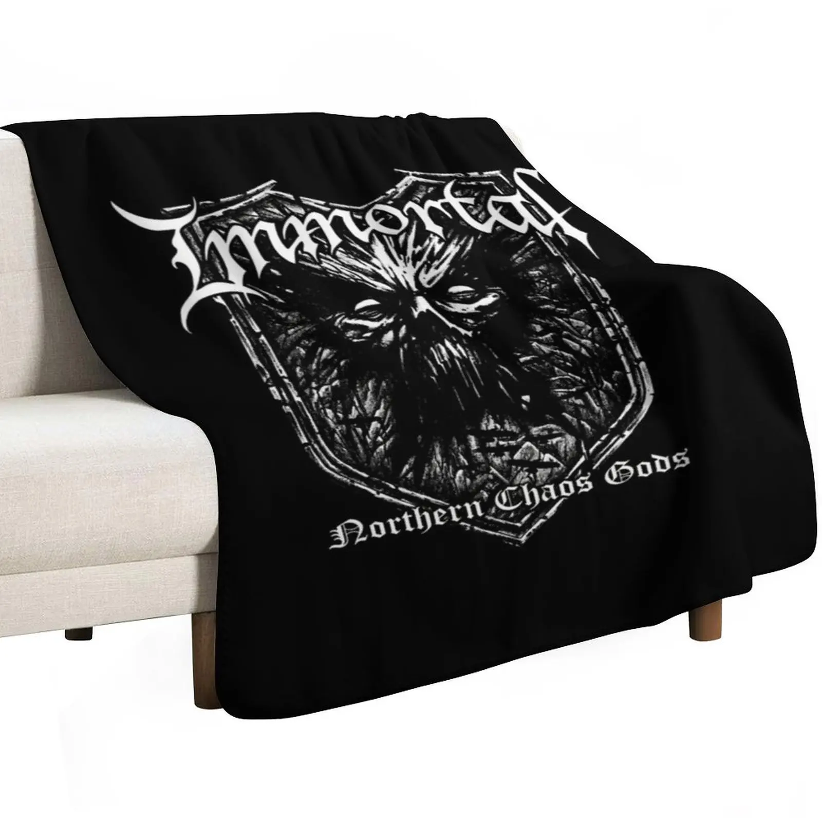 Immortal - Northern Chaos Gods Throw Blanket Soft Plush Plaid Sofas Luxury Winter beds Tourist Picnic Blankets
