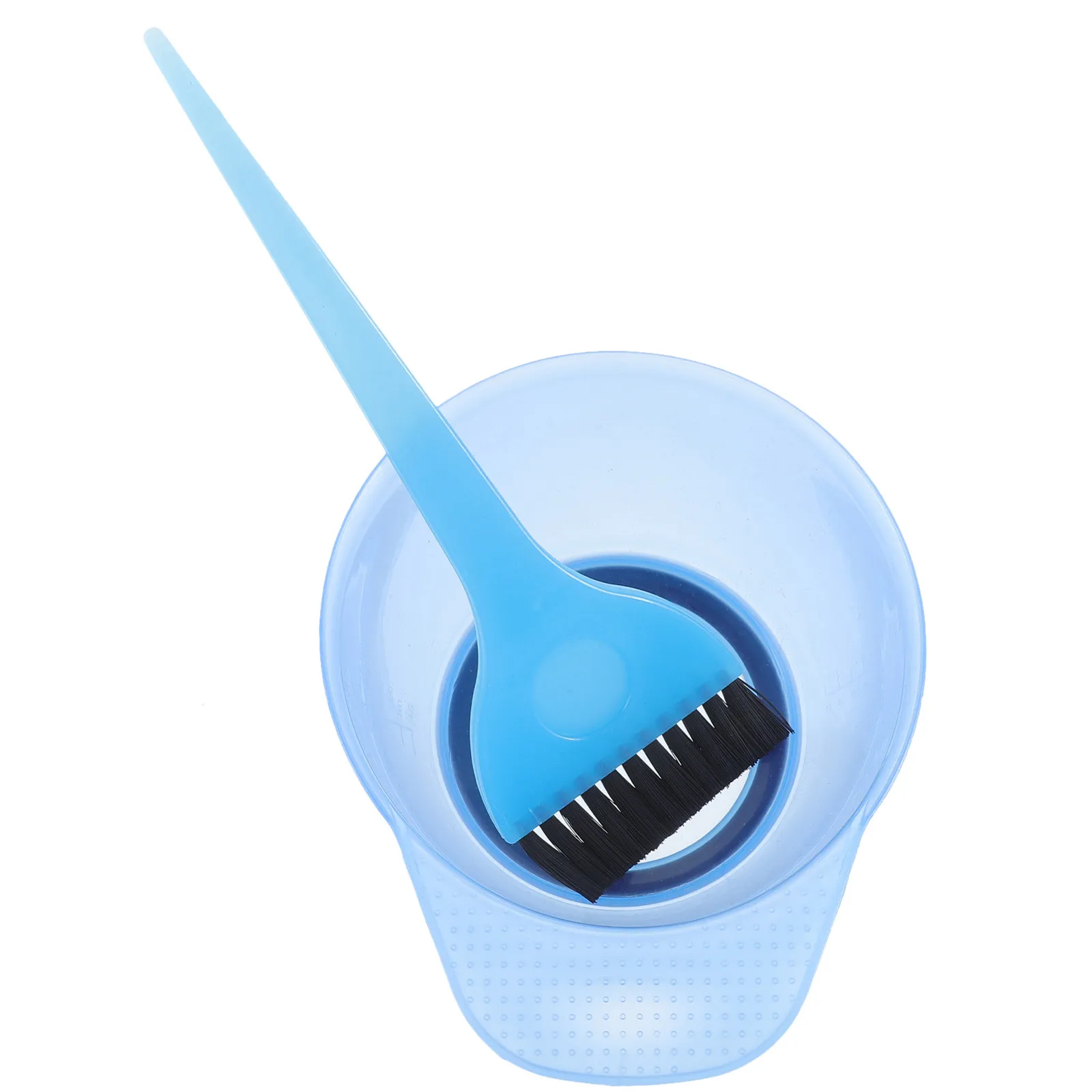 

1Set Hair Dyeing Brush and Bowl Set Plastic Hair Coloring Kit with Ergonomic Design for Mess Free Dye Application Salon Home Use