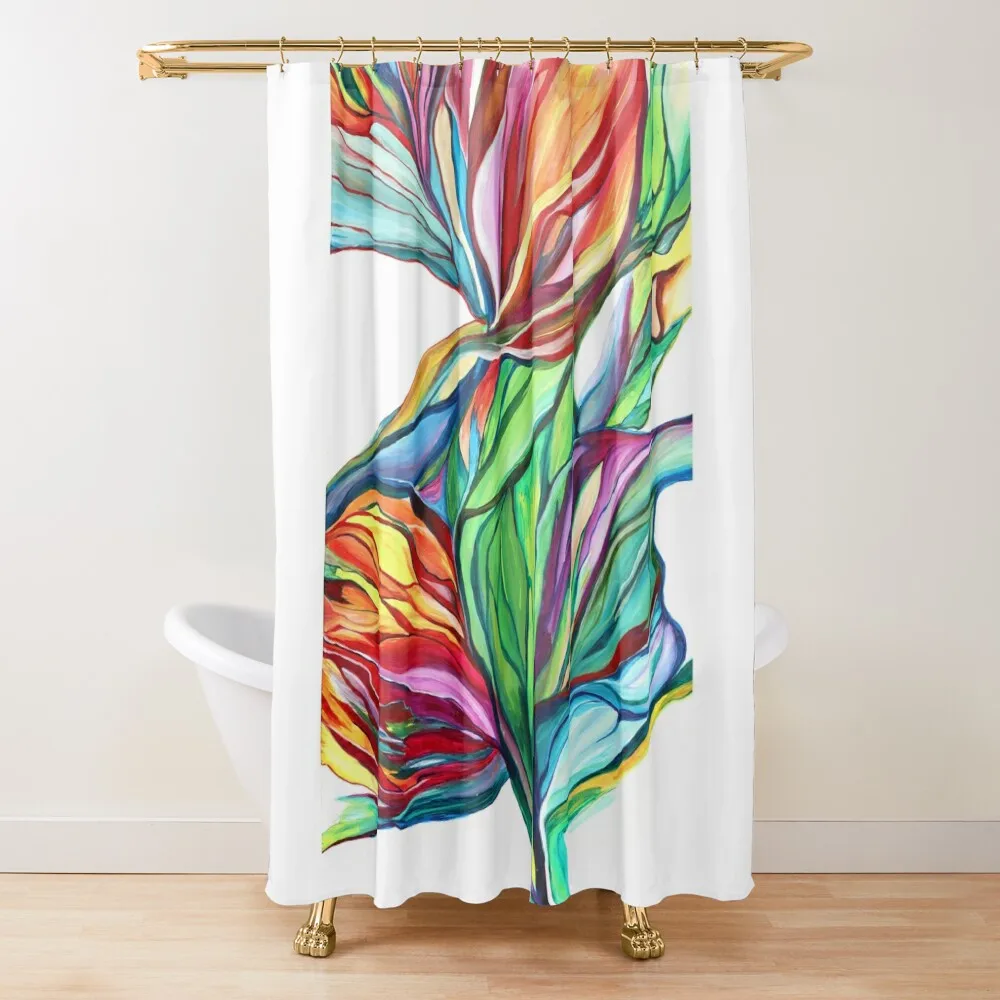 

Garden Bloom Shower Curtain Cover Waterproof Fabric Shower Waterproof Fabric Bathroom Bathroom And Shower Curtain