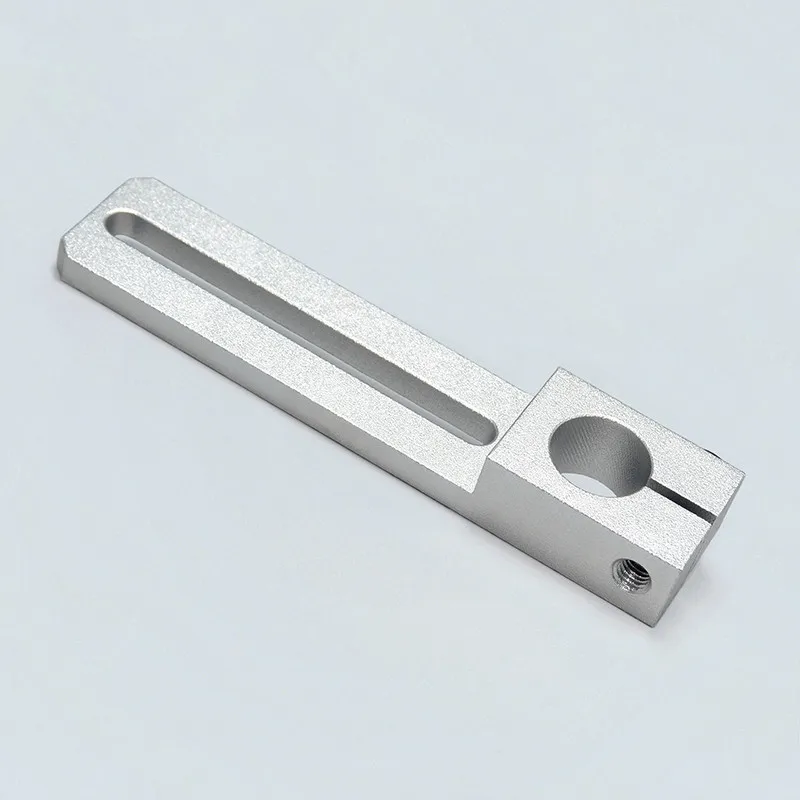 Sliding bracket aluminum alloy guide shaft bracket fixed shaft support bearing seat positioning seat mounting frame accessories