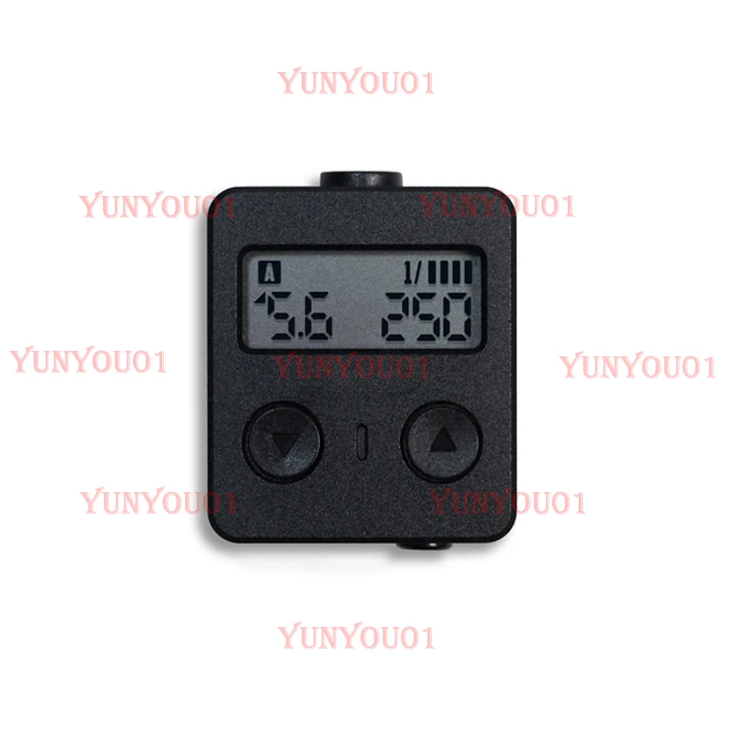 

Machine Top Light Meter, Black, Metal Case