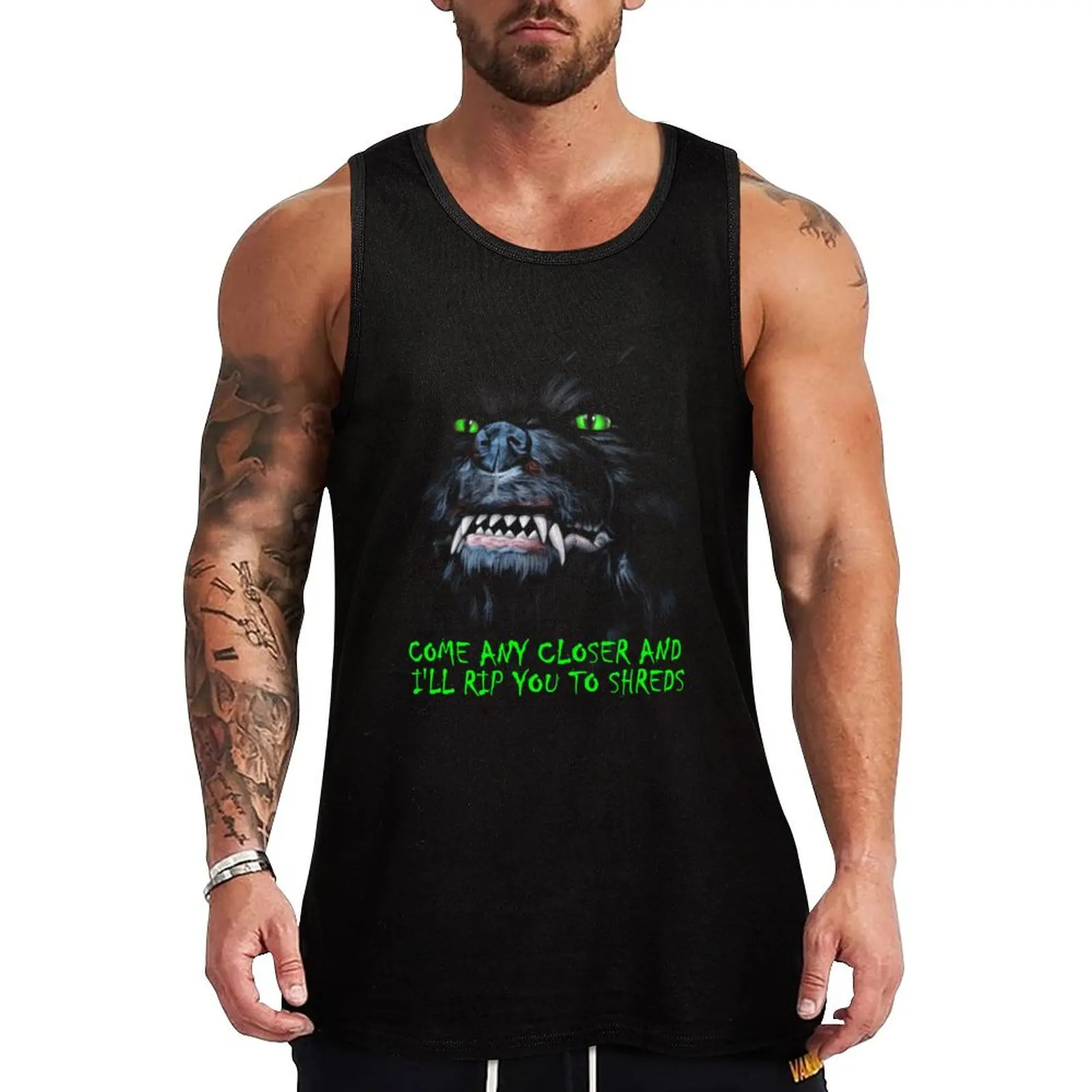 Gmork Come Any Closer And I'll Rip You To Shreds Tank Top best selling products summer Men's tops