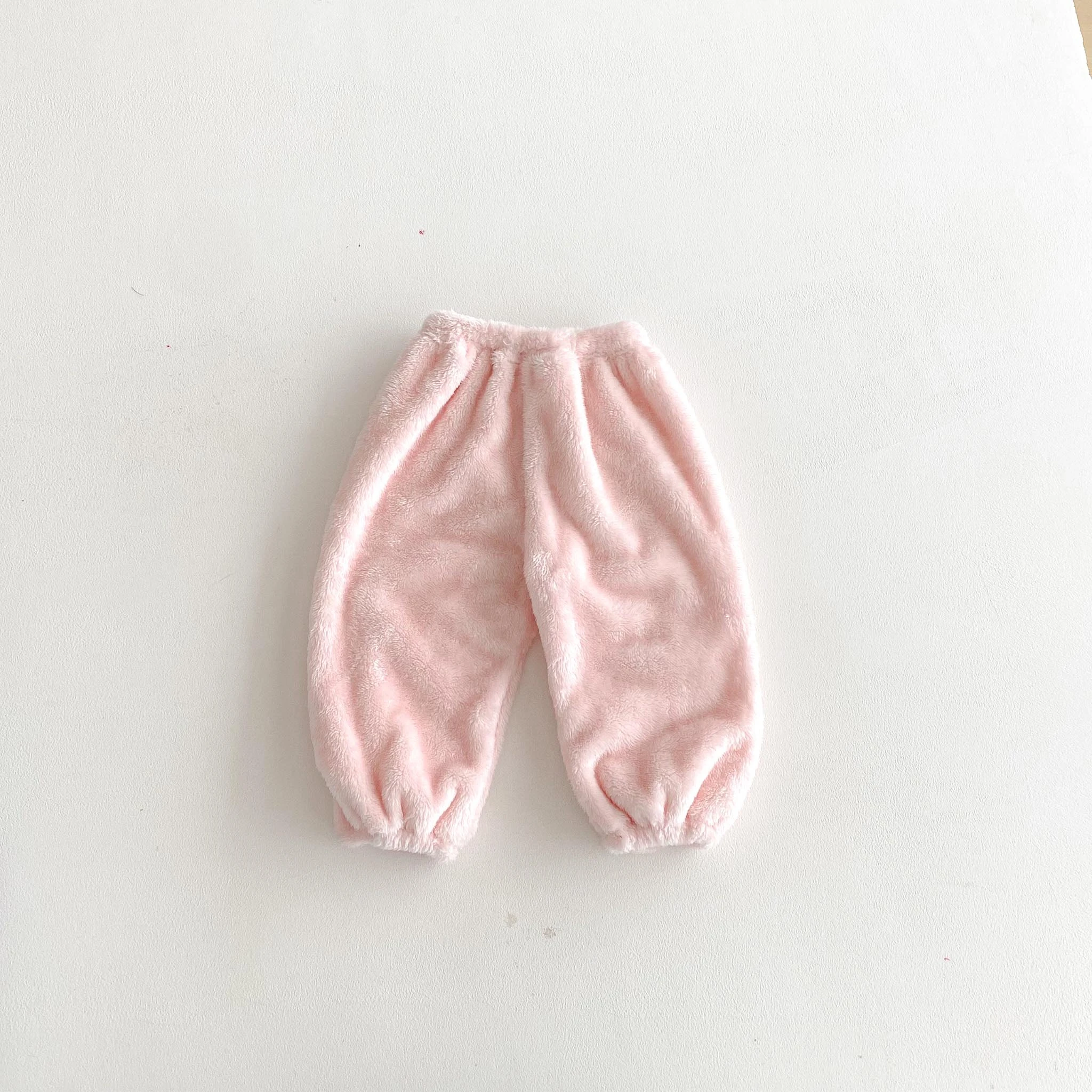 Baby Boys Girls Plush Pants New Design Pajamas Pants Autumn Winter Casual Fashion Long Pants Toddler All-match Velvet Trousers