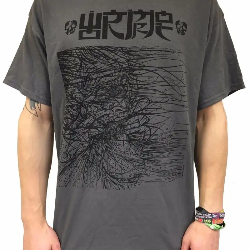 Wormrot Jawripper Charcoal Gray T shirt NEW OFFICIAL abuse voices dirge ò