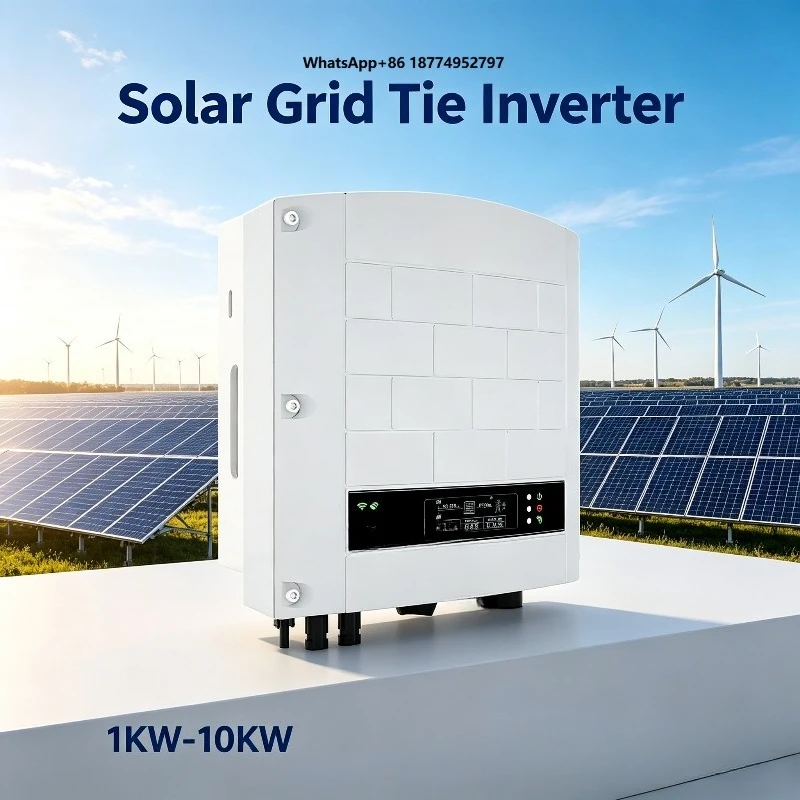 Solar Grid Tie Inverter 1KW-20KW 1KVA-20KVA Single/Three Phase 400VDC Input for Home