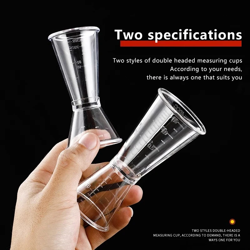 Double-Ended Millimeter 20cc Cocktail Measuring Cup With Graduations