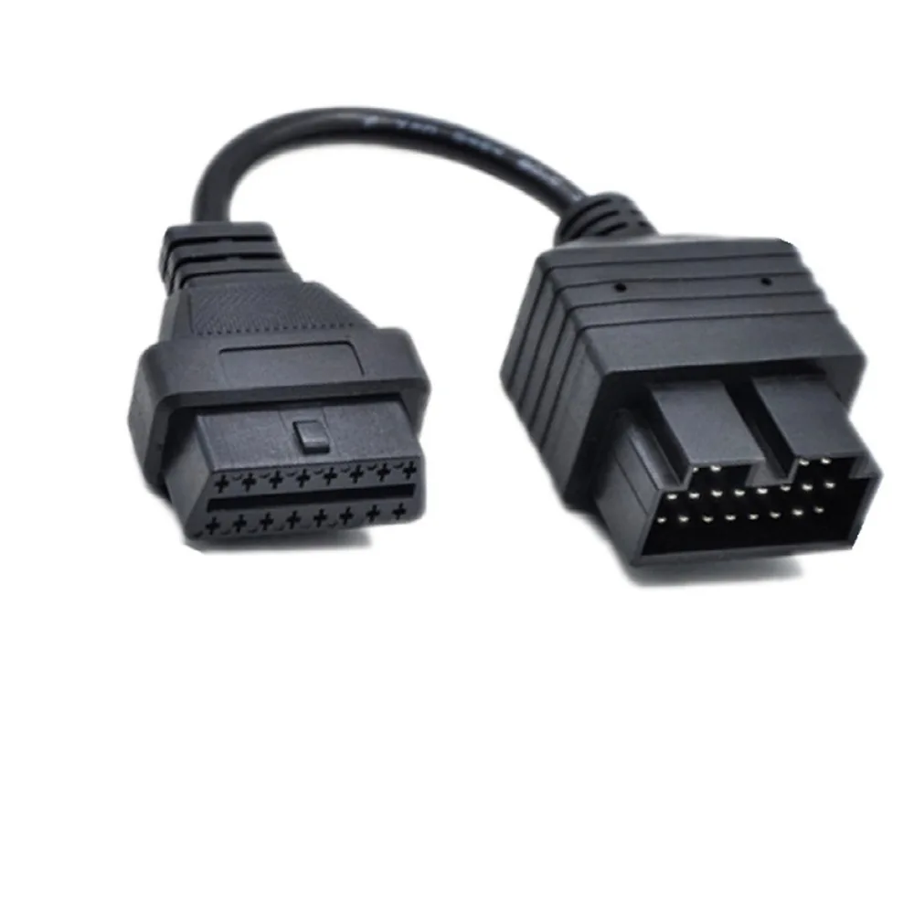 Drop shipping  For KIA 20 To 16 Pin Car Diagnostics Adapter OBDII OBD2 Diagnostic adapter
