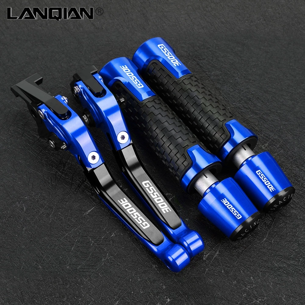 

Motorcycle Foldable Brake Clutch Levers 22MM 24MM Handlebar Knobs Handle Grips Ends For SUZUKI GS500E GS 500E GS500 E 1994 -1998