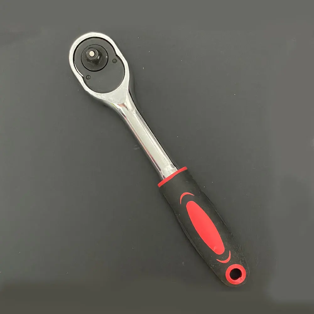 1/4Inch Ratchet Wrench 24 Tooth Drive Ratchet Socket Wrench Tool Multi-funtion DIY Hand Tool Ratchet Handle Wrench