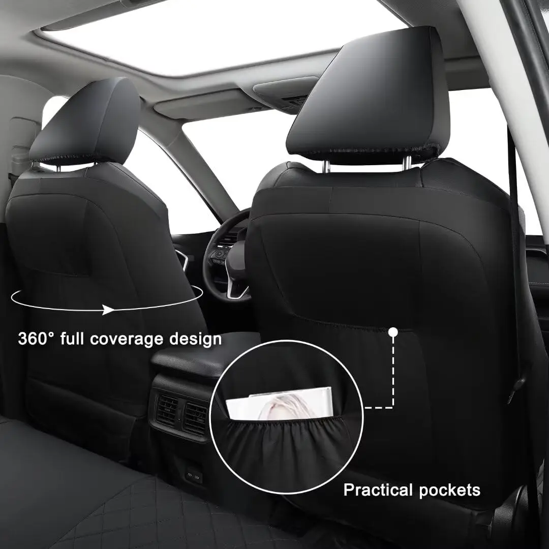 Custom Fit 2 Pack Front Car Seat Covers Fit for Toyota Corolla 2020 2021 2022 2023 2024 2025 SE, SE Apex,Nightshade,FX,Stretch S