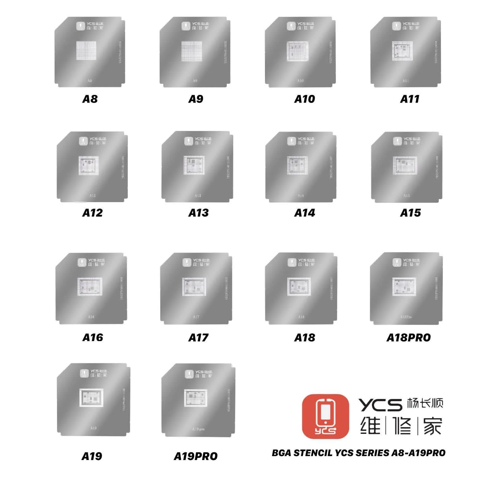 

Комплект паяльной станции Apple IP для ремонта мобильных телефонов YCS, точное выравнивание трафарета процессора, пайка, ремонт чипов.