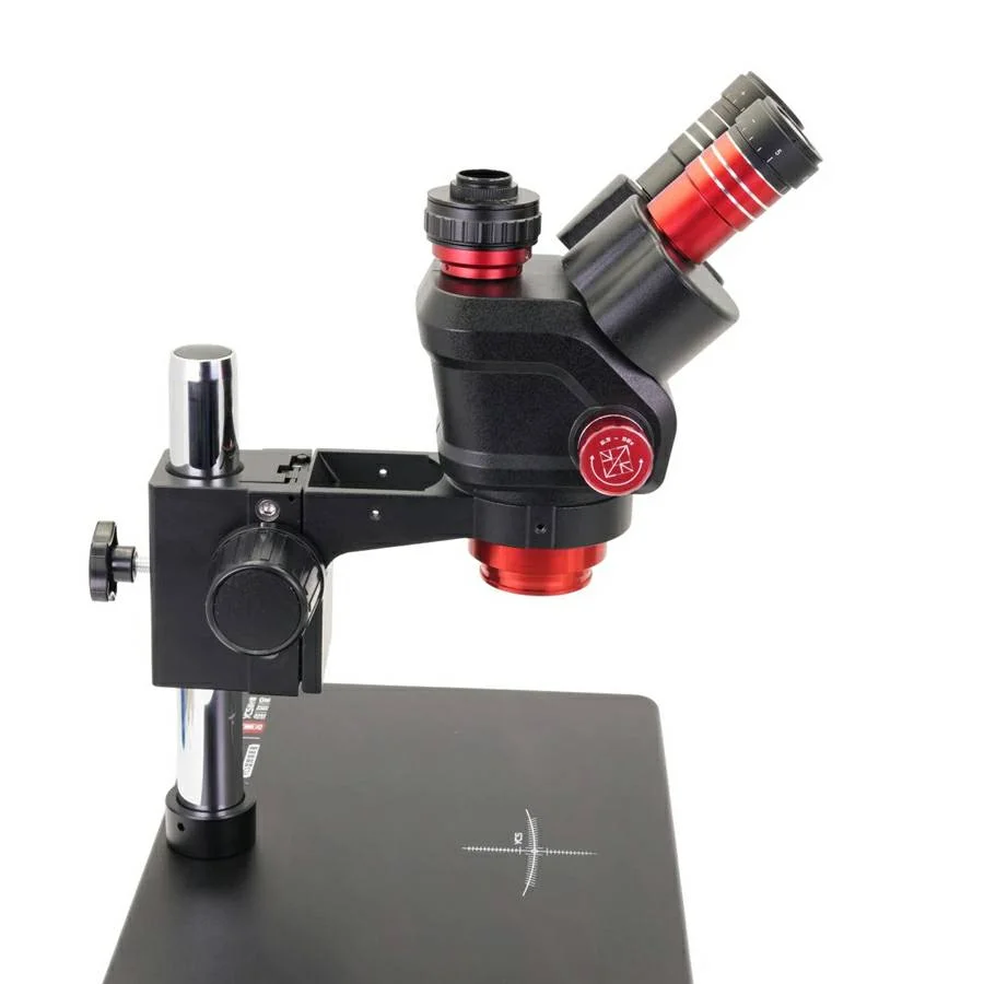 YCS 6558X Trinocular Microscope 6.5X58 Continuous Zoon Objective for Mobile Phone Motherboard Soldering Repair Checking Tool