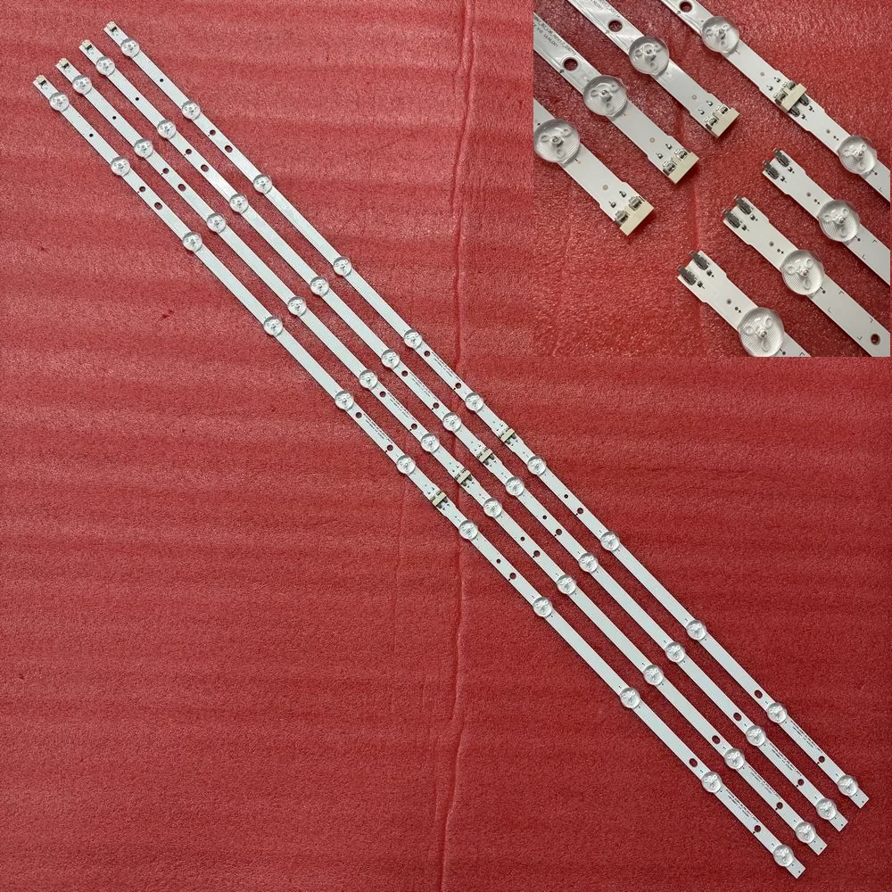 LED Strip for Samsung UE46H5003 UE46H5203 UE46H5273 UE46H5303  UE46H6203AK UE46H6204AK UE46H6233 UE46H6233AK BN96-28768A 28769A