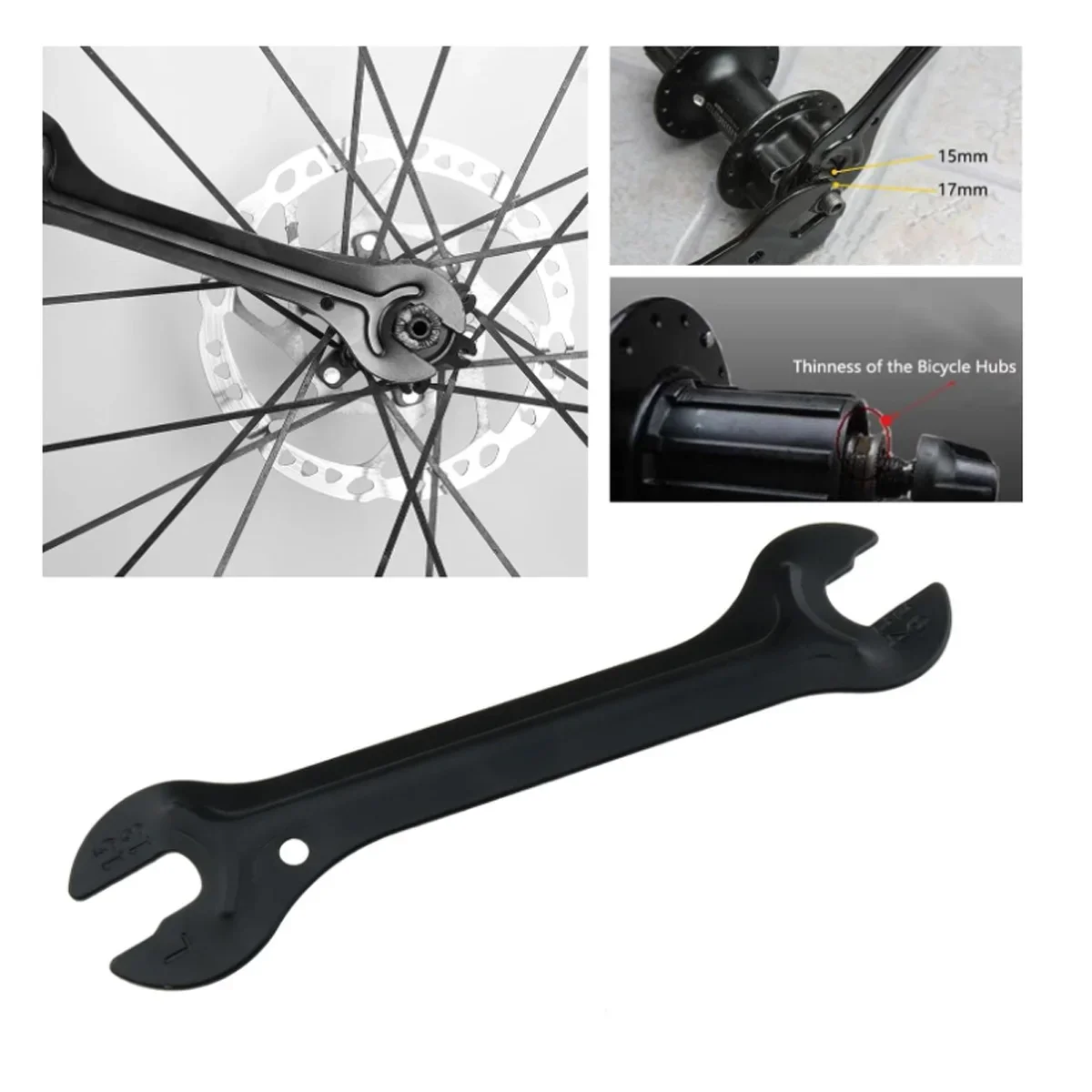 Bicycle Service Spanner 13/15 14/16mm Pedal Headset Hub Repair Wrench Bike Service Tools Cycle Repair Tool