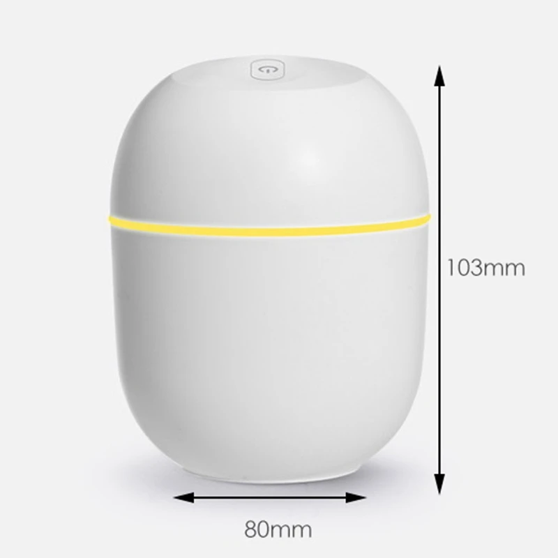 مرطب هواء USB محمول صغير ، موزع ضباب بارد لغرفة النوم مكتب مكتب سيارة للسفر ، بخاخ عطري ، أفضل الصفقات