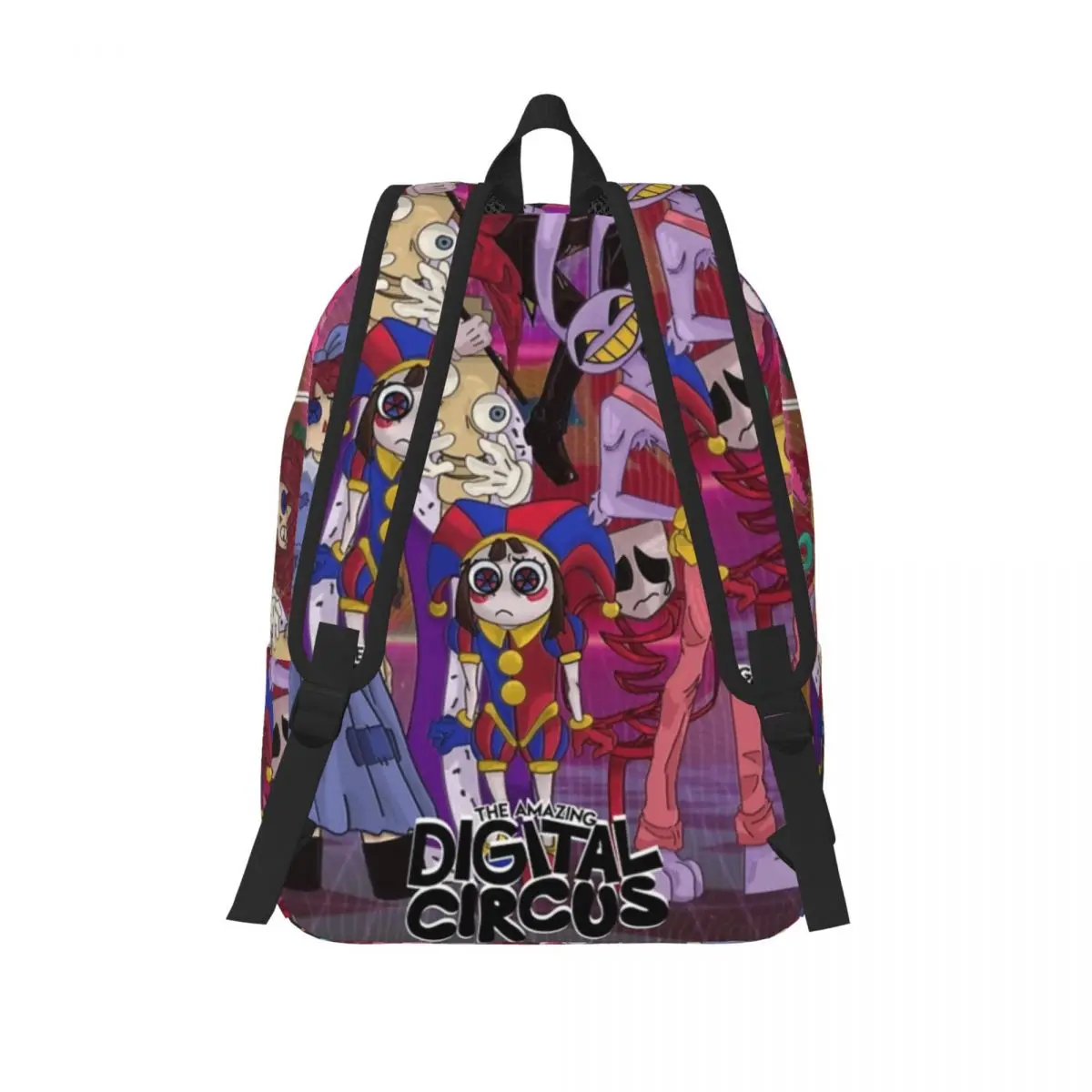 Comedy The Amazing Digital Circus mochila de moda para mujer, bolso de hombro para ordenador portátil, escuela al aire libre, senderismo, viaje, día