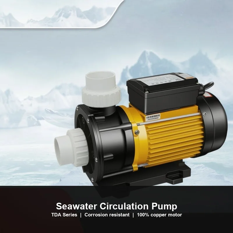 Corrosion Resistant Seawater Pump TDA50 0.25-1.5 kW 150-450 L/min 220V Circulation Pump Pool Spa Bath Aquaculture Water Feature